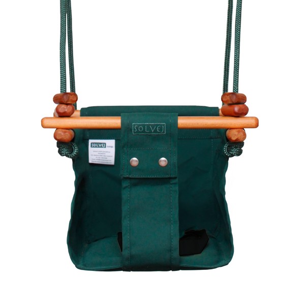 Solvej Baby + Toddler Swings - Forest Green