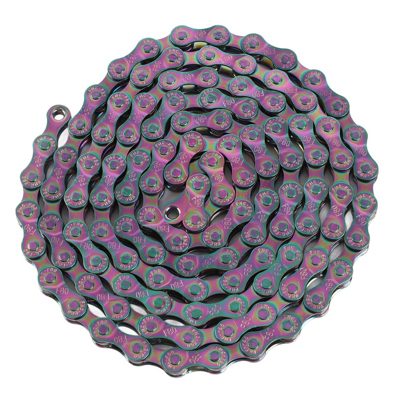 Bike Chain Rust Proof Sensitive Colorful Electroplating 6 7 8