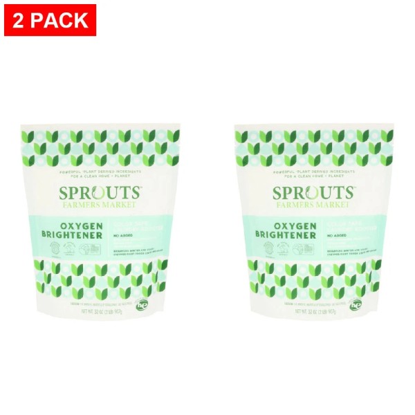 Sprouts 2 Pack - Sprouts Color Safe Laundry Booster Oxygen