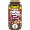 Homestyle Beef Gravy Value Size, 18 oz Jars (Pack of