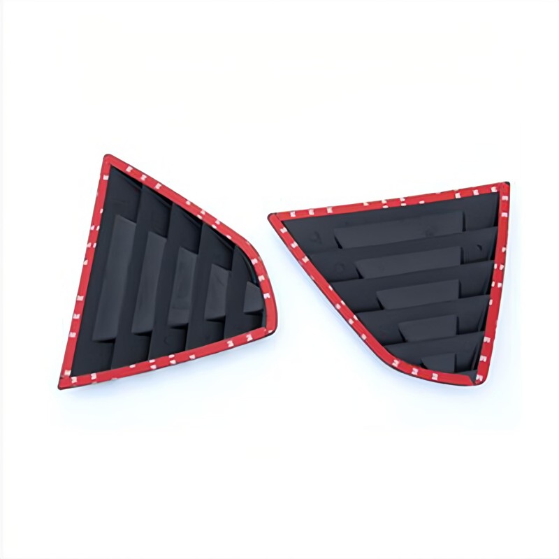 venveal Rear Side Window Louvers Compatible with NIS-san Sentra 2020-2025