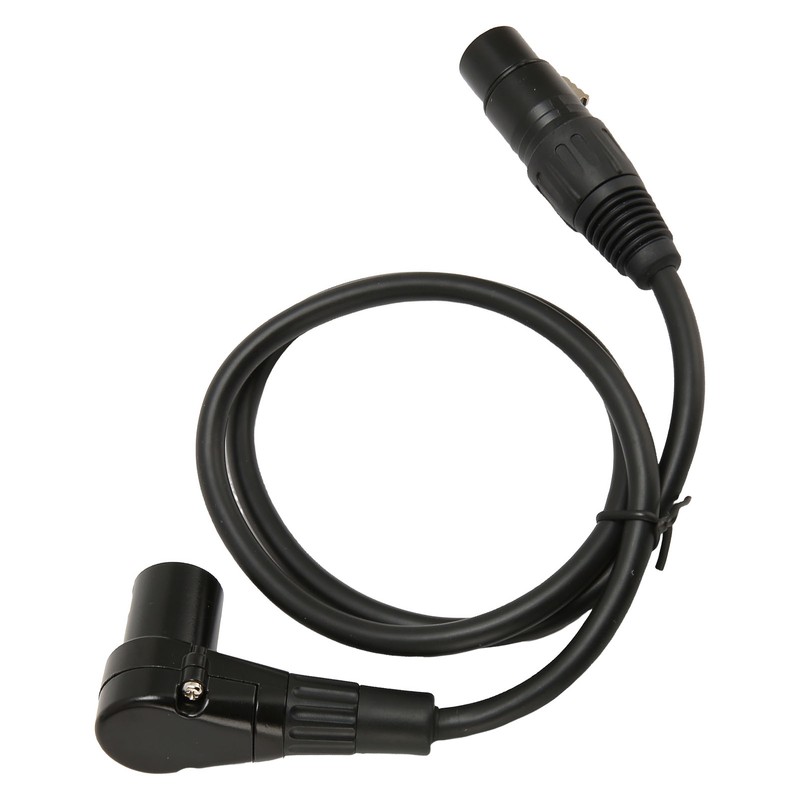 XLR to XLR Cable Elbow Male to Straight Female HiFi