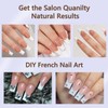 Misssix French Gel Nail Tips, 240Pcs French Tip Press on