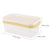 Butter Box Cheese Container Keeper With Cutting Net Food Storage