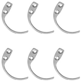 LJZP 6Pcs Stainless Steel Hooks, Metal Tags Removal Tool for Supermarket Accessories