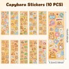 ZKFSIE Capybara Stationery Capybara Pencil Case Include Capybara Keyring, Stickers,
