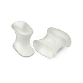 Silipos Gel Toe Spreader for Relieving Pain Due to Bunions, Overlapping Toes, Toe Drift, and Calluses, Item 11505, Size Small, 4 per Polybag