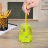 Westcott iPoint® GEM Battery Pencil Sharpener, Neon Green (00577)