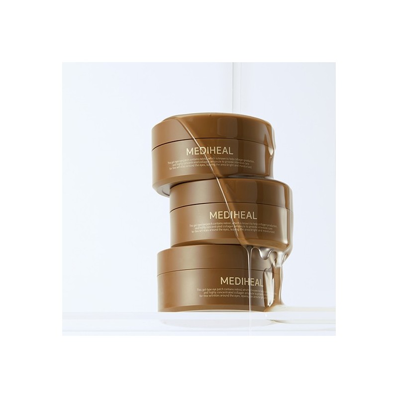 Mediheal Retinol Collagen Eye Ampoule Patches 60 Sheets / 메디힐