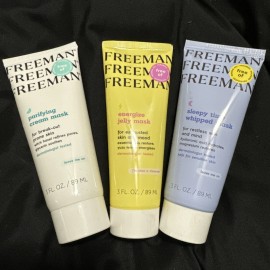 Freeman Set of 3 Freeman Skincare Sleep Whipped/ Purifying Cream/ Energize Jelly Mask