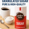 Perfect Taste Granulated Sugar – 20 oz Sugar Canister –