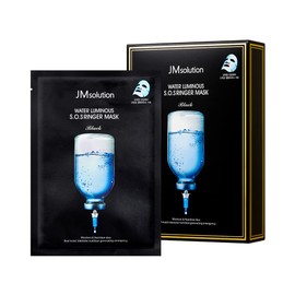 JM Solution Water Luminous S.O.S Ringer Mask, Black