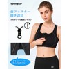 Ivet Sports Bra, No Shake, Firm Support, Back Hook, Y-Back,