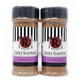 2 Pack of R Bistro Creole Seasoning 4.23oz Spice Shakers