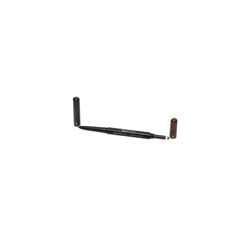 Natio Mechanical Eyebrow Duo Dark Brown