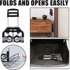 Folding Hand Truck Dolly Aluminum Folding Hand Cart Luggage Trolley
