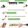 Hourleey 9 Pack Pressure Washer Extension Wand Upgrade Power Washer