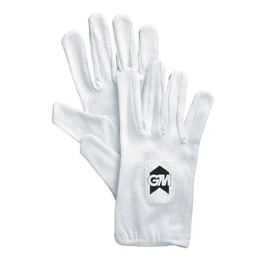 Gunn & Moore GM Cotton Cricket Inner Gloves Mens, white, K-REY-5308A101