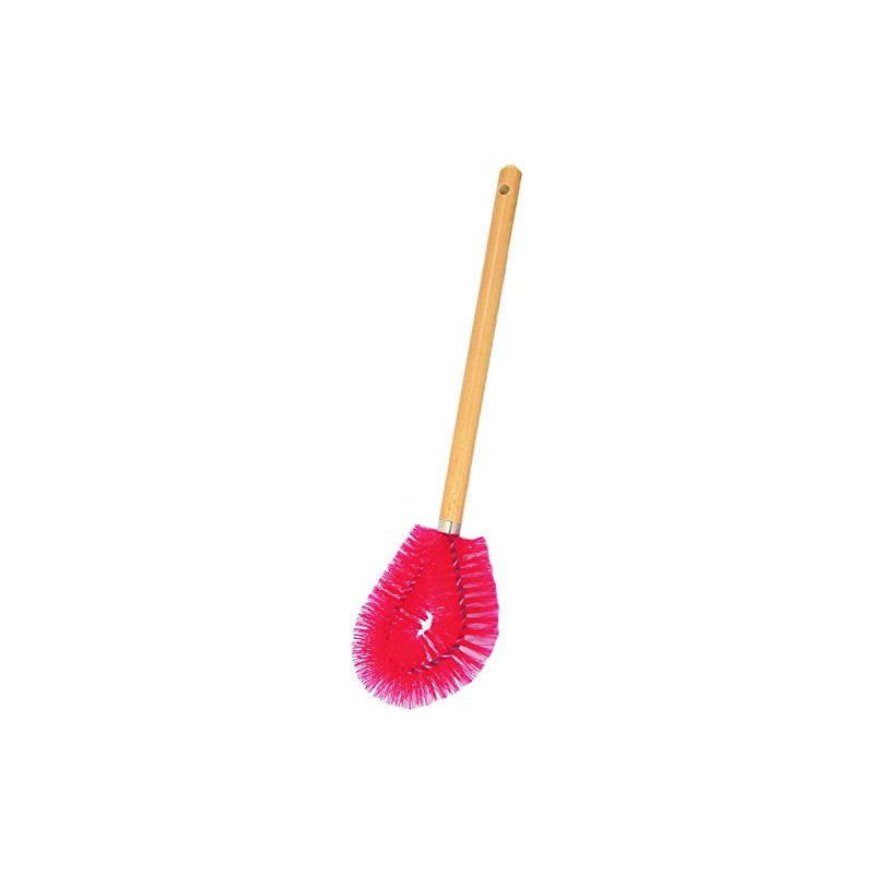 Birdwell Cleaning 734 Poly Wood Handle Bowl Brush -48, 12-1/4"