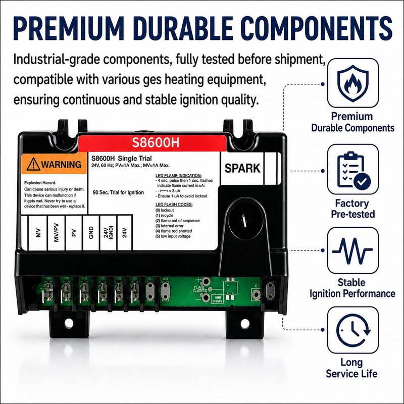 S8600H3002 Intermittent Ignition Controller-Suitable for Honeywell S8600H