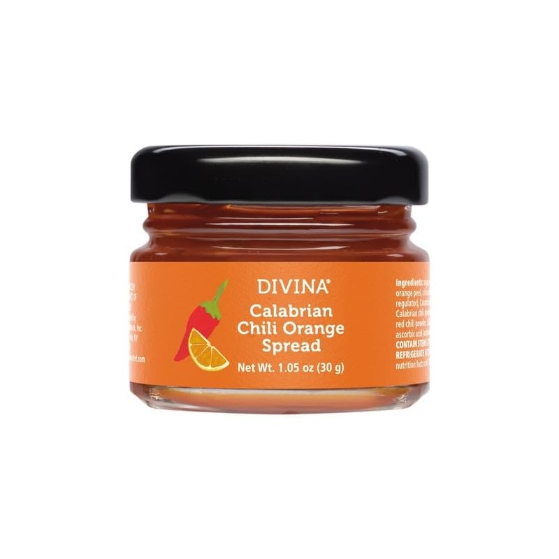 DIVINA Variety Spreads, Sweet and Spicy, Spreads, 1.05 oz each