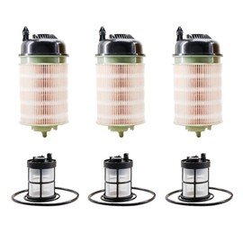 A4720921705 Fuel Filter Replace for A4720921405 A4720921405001 WF10678 P582831 KX46910 A4720921705 FK11011 KX46910 Compatible with 2020+ Newer DD13 DD15 DD16 Detroit Diesel Engine(pack of 3)