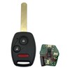 3 Buttons Keyless Entry Remote Car Key Fob Fit for
