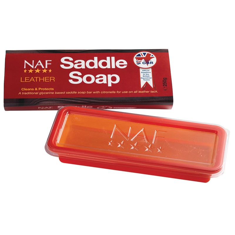 NAF Unisex Naf Natural Animal Feeds Leather Saddle Soap, Transparent,