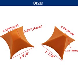 ANISUN 2pcs That Silicone Tool Silicone Caulking Tool for Kitchen, Bathroom, Joint 3/6/10/16mm Caulk Tool