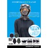 DAMTRACS Motorcycle Sports Face Mask, Duster Mask, Green Stripe, One