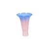 Meyda Tiffany 10185 Lily Shade, Pink/Blue