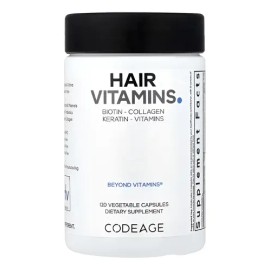 Codeage, Vitaminas Para El Cabello, 120 Cápsulas                                                                                                      