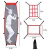 4-Piece Premium Baseball & Softball Pitching Training Kit: Adjustable 9-Hole