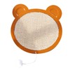 Sisal Cat Scratching Board Cartoon Cute Bear Head Shape Grinding
