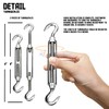 TANG Sunshades Depot Quadrilateral Sun Shade Sail Hardware kit Set