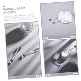 WOONEKY Skincare Beauty Scoops Set 10pcs Non-slip Makeup Spatula for Creams Eye Creams Cosmetics