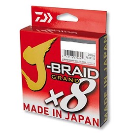 Daiwa J-Braid Grand 12793-013 135m 0.13mm 8.5kg Fishing Line - Light Grey