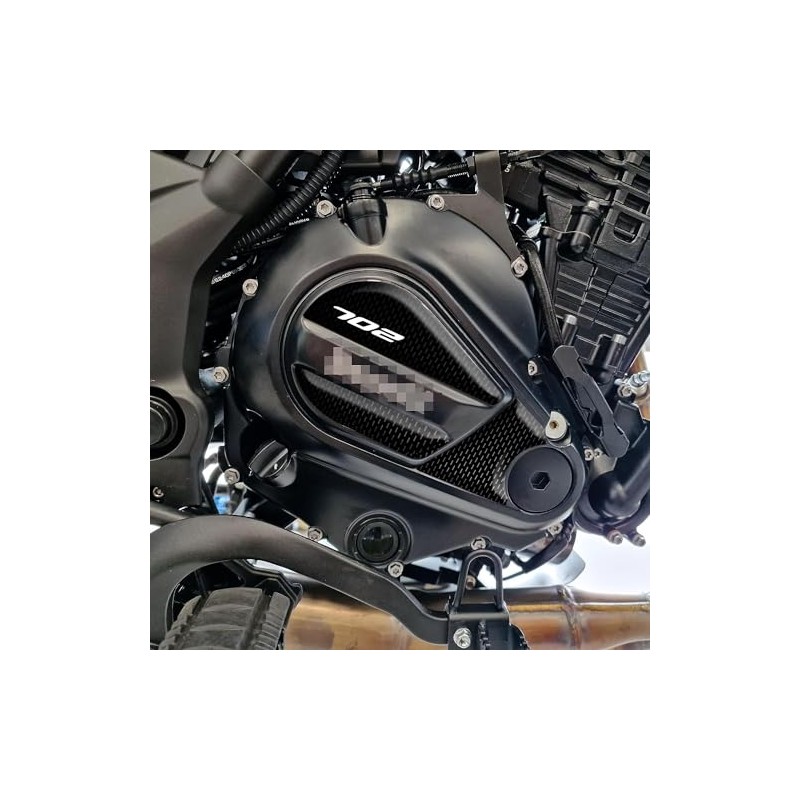 Resin 3D Effect Cover Protection Sticker for Motorcycles Compatible with