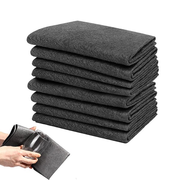 Jecdfs Thickened Magic Cleaning Cloth, Reusable Microfibre Cloths, Window Cleaning