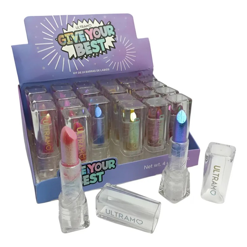 Set De 24 Labiales De Hadas Ultramo Give Your Best