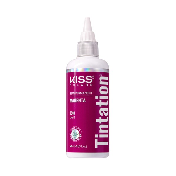 Kiss Tintation Semi-Permanent Hair Color 5 Ounce, T740 Rose Gold