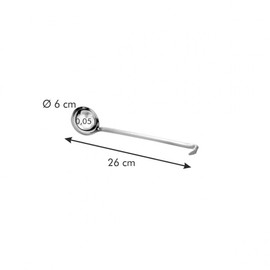 Tescoma Ladle Ø 6 cm, 0.05 L Grandchef, 0.05 Litre, Assorted