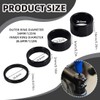 UYVPAER Ahead Spacer 1 1/8 Inch 2 3 5 10