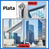 Película Espejo Privacidad Para Ventana Antirayas 10m X 75cm