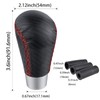 Padaodao Leather Gear Knob, Shift Lever Head Accessories Fit for