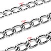 SGODA Metal Chain Heavy Duty Dog Leash, Chew Proof Dog