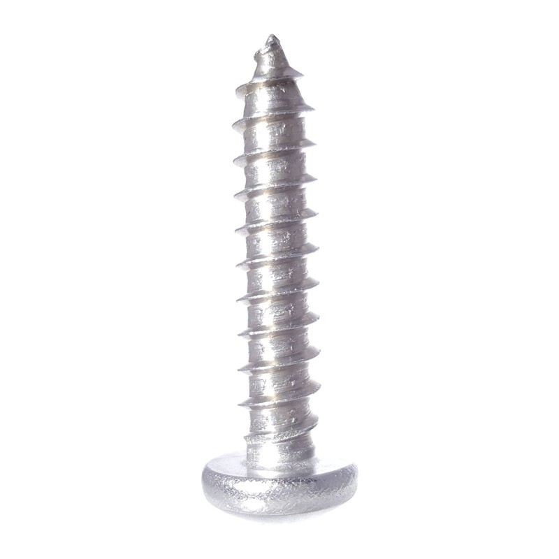 #6 x 1/2" Pan Head Sheet Metal Screws, Full Thread,