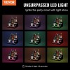 16 In 4 Step Led Lighted Liquor Bottle Display Bar