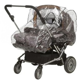 Playshoes Rain Cover for Twin Pushchair