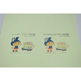 長門屋商店 カラーペーパー ナ-4406 B5特厚口 50枚 わかくさ